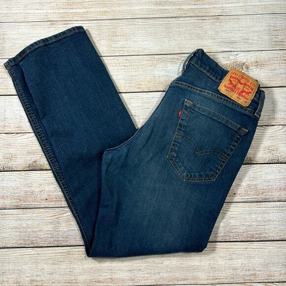 Levi's Dark Blue Men's Jeans - Picture 1 of 14